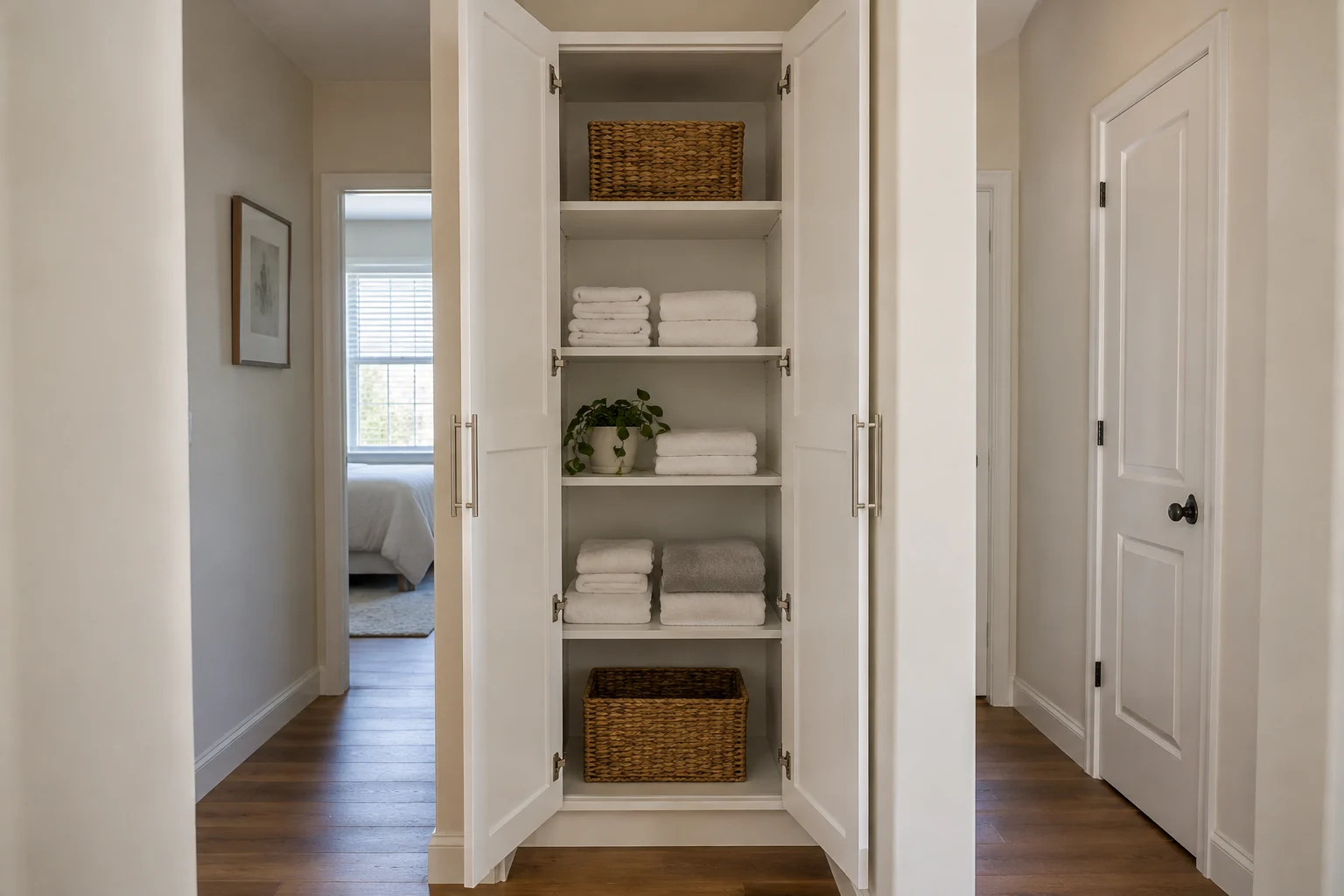 AI design concept: Hall Linen Cabinet — main view