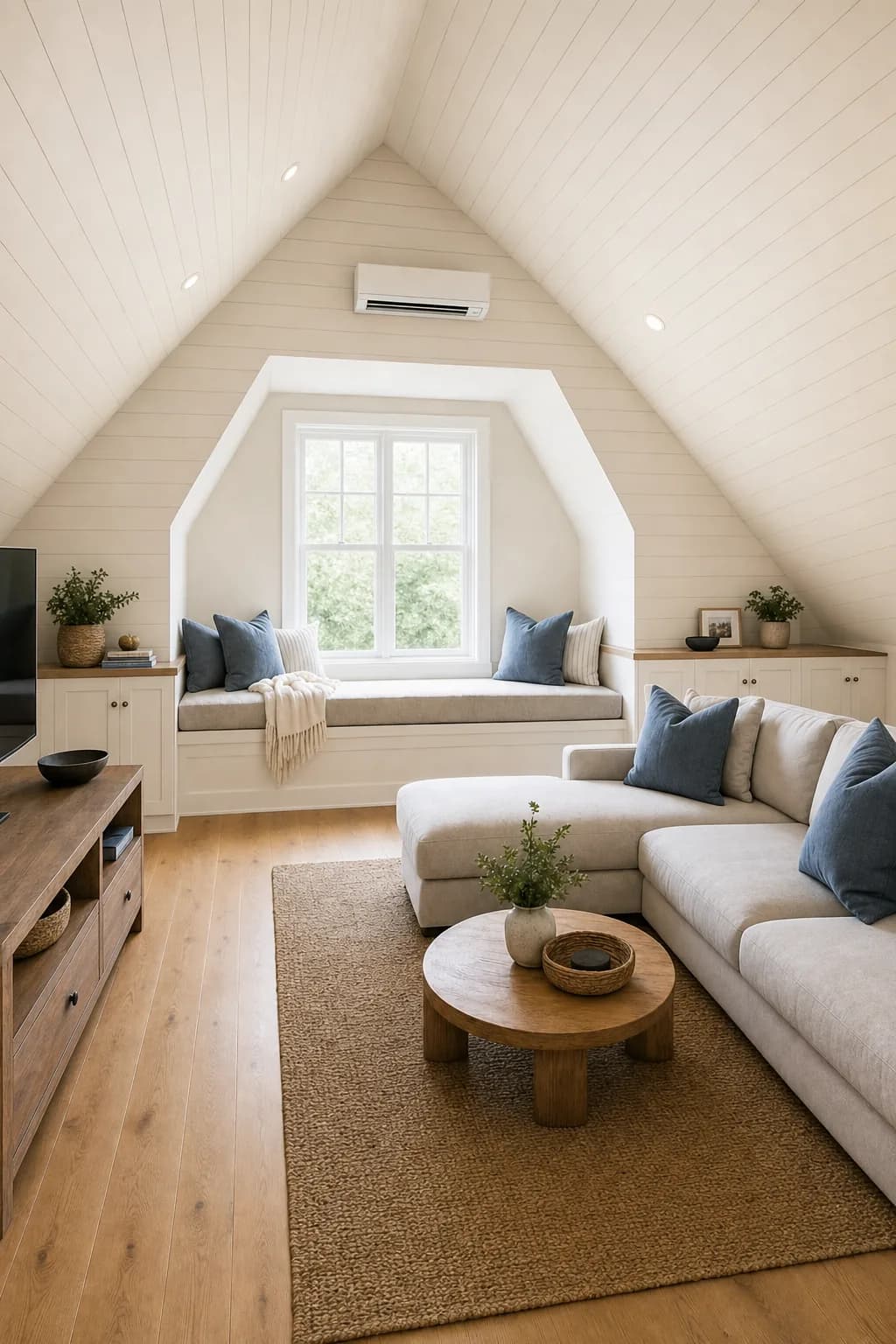 AI design concept: Attic bonus-room conversion — view 2