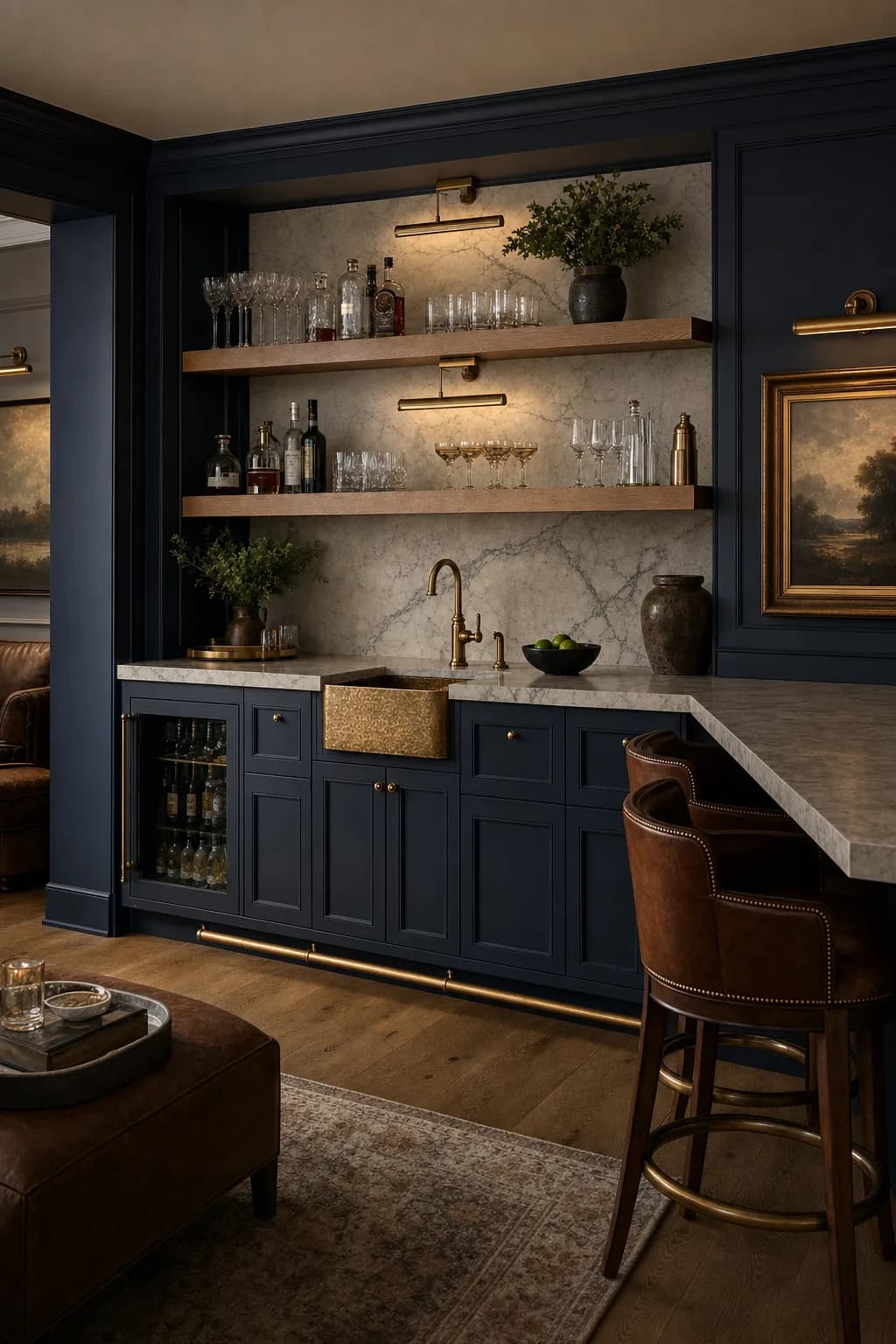 AI design concept: Wet-bar lounge — view 2