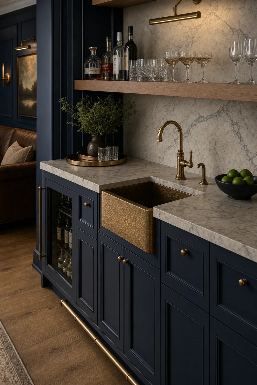 AI design concept: Wet-bar lounge — view 3