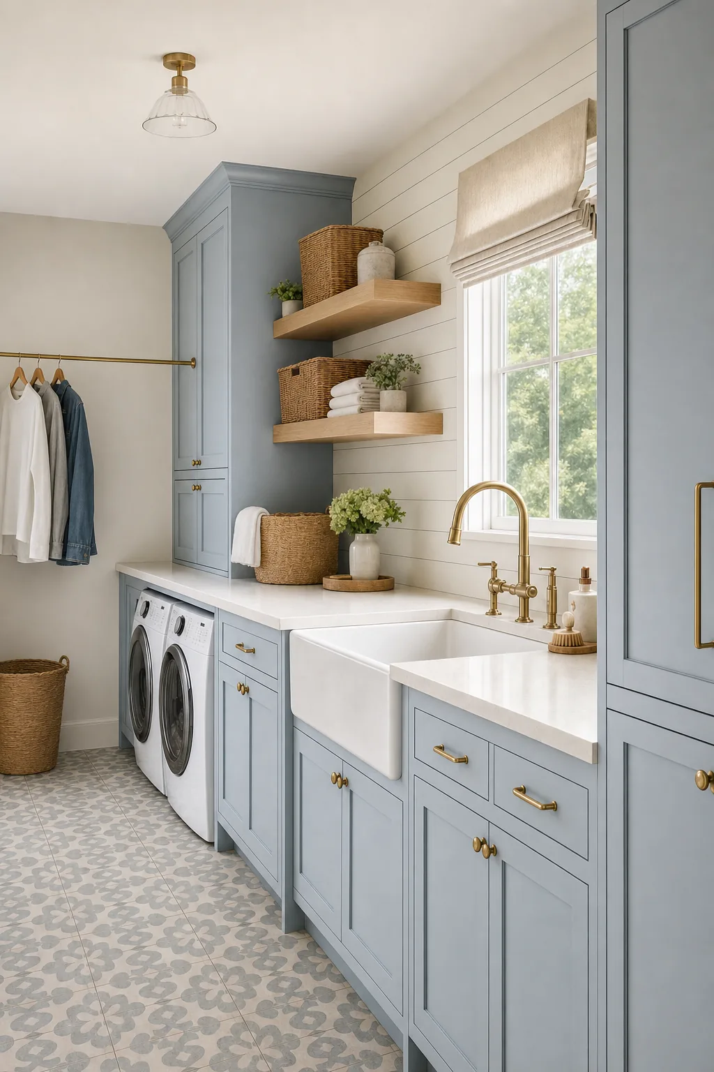 AI design concept: Dedicated laundry room — view 2