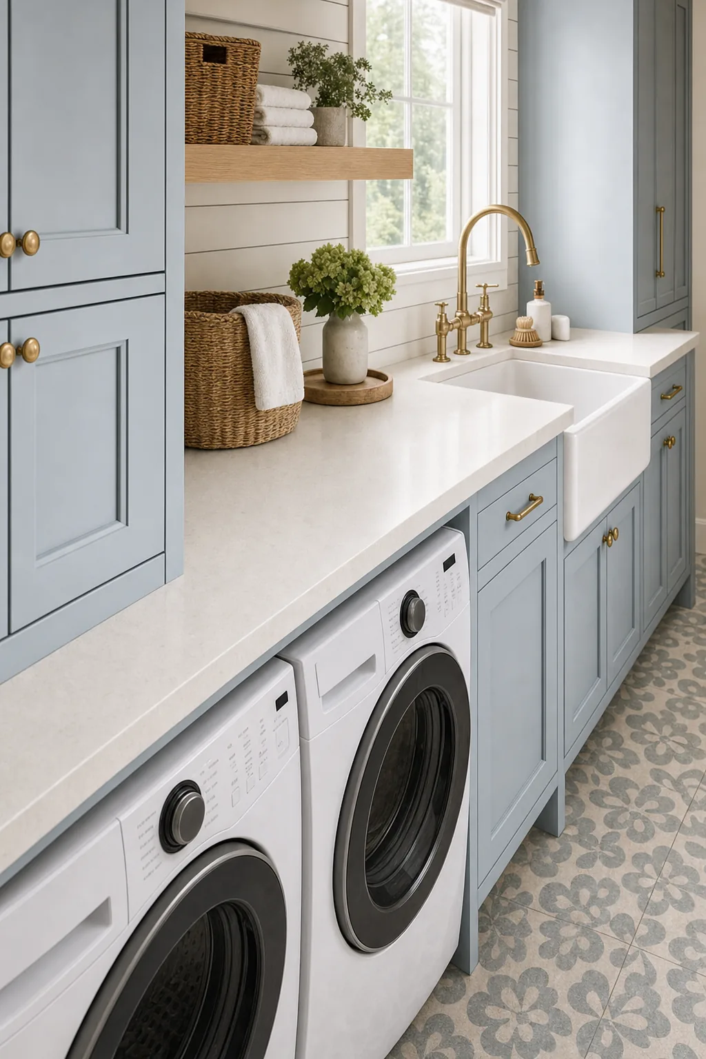 AI design concept: Dedicated laundry room — view 3