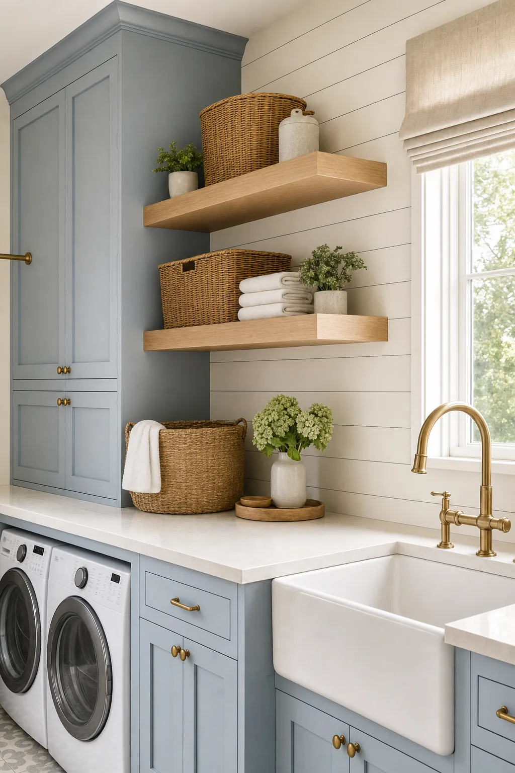AI design concept: Dedicated laundry room — view 4
