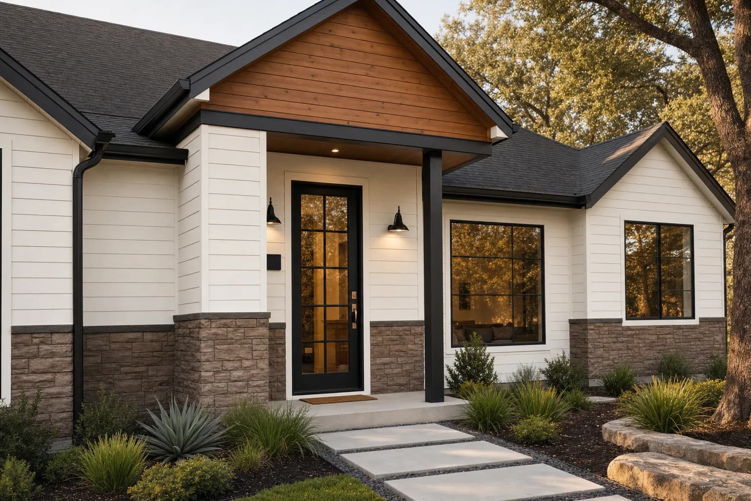 AI design concept: Texas Exterior Refresh — view 2