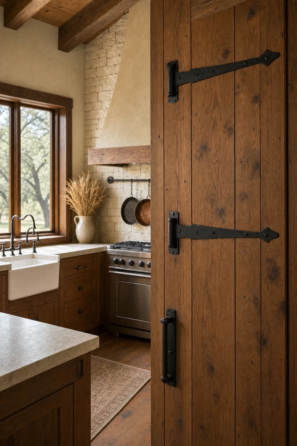 AI design concept: Texas Hill Country Kitchen — view 4